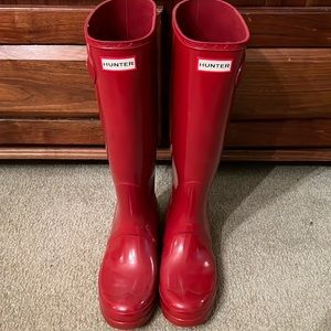Womens hunter rain boots